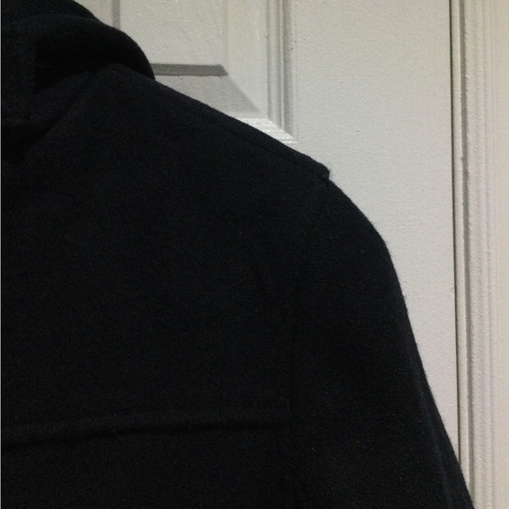 GAP Kids Vintage Black Winter Toggle Coat - Picture 3 of 5